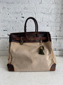 1960’s HERMES BIRKIN 50 ‘TOILLE BROWN’