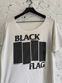 1985 BLACK FLAG LOGO TEE