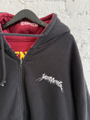 A/W 2017 VETEMENTS ‘TOTAL FUCKING DARKNESS/ELEVEN INCH GUN CLUB’ REVERSIBLE HOODIE