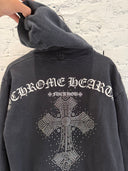 CHROME HEARTS RHINESTONE HOODIE