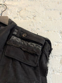 A/W 2003 DIOR ‘LUSTER’  MOLESKIN NAPOLEON VEST
