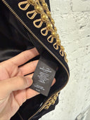 F/W 2016 YSL VELVET TEDDY OFFICER JACKET