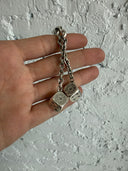 CHROME HEARTS DICE KEYCHAIN