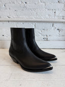 CELINE METAL TOE WESTERN BOOTS