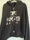 ERD MAXFIELD EXCLUSIVE ‘4.5 YEAR WAR ASSEMBLAGE’ ZIP UP HOODIE