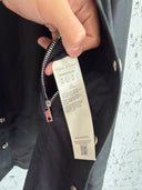 RICK OWENS WAXED SUEDE WORK SHIRT