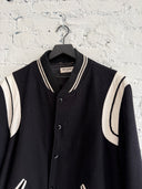 SAINT LAURENT ‘TEDDY’ VARSITY JACKET
