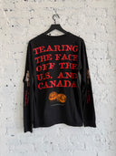 1999 CRADLE OF FILTH ‘TEARING THE FACE OFF THE U.S. AND CANADA’ L/S TEE