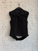 A/W 2003 DIOR ‘LUSTER’  MOLESKIN NAPOLEON VEST