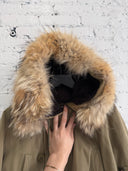 F/W 2014 SAINT LAURENT COYOTE FUR PARKA