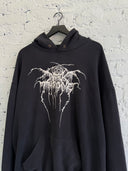 1990s DARK THRONE ‘TRUE NORWEGIAN BLACK METAL’ HOODIE