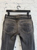 BALMAIN WASHED BIKER PANTS