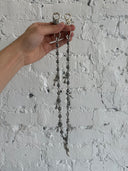 CHROME HEARTS CROSS PENDANT 26 IN CROSS BALL WALLET CHAIN