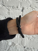 CHROME HEARTS PAVE DIAMOND OPEN OVAL BRACELET