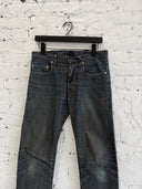 DIOR HOMME RAW INDIGO DENIM