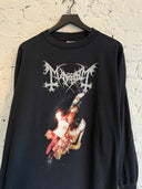1996 MAYHEM ‘MANIAC LIVE IN BISCHOFSWERDA’ L/S TEE