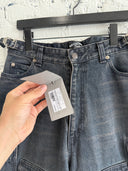 BALENCIAGA DENIM CONVERTIBLE CARGOS