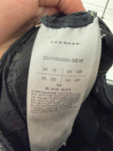 RICK OWENS WAX COATED DENIM
