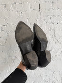 SAINT LAURENT STUDDED ‘LUKAS’ BOOTS