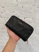 CHROME HEARTS CEMETERY CROSS LEATHER PATCH WALLET