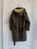 AW04 MAISON MARTIN MARGIELA SHERLING LINED PARKA TRENCH COAT