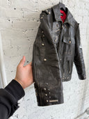 A/W 2018 BALENCIAGA STUDDED LEATHER JACKET