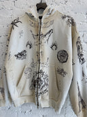 BALENCIAGA TATOO ZIP UP