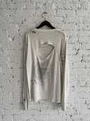 S/S 02 NUMBER NINE ‘MODERN AGE’ DISTRESSED L/S TEE