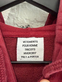 A/W 2017 VETEMENTS ‘MAY THE BRIDGES I BURN LIGHT THE WAY’ HOODIE