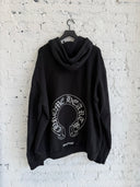 CHROME HEARTS GLITTER HORSESHOE HOODIE