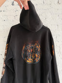 1990s CRADLE OF FILTH FLAMES HOODIE
