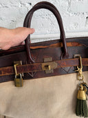 1960’s HERMES BIRKIN 50 ‘TOILLE BROWN’