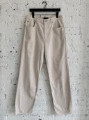BALENCIAGA BAGGY WHITE DENIM