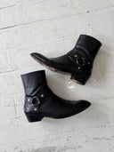 SAINT LAURENT ‘WYATT’ HARNESS BOOTS