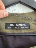 A/W 01-02 RAF SIMONS ‘RIOT RIOT RIOT’ TRENCH COAT