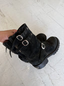 CHROME HEARTS SUEDE ENGINEER ‘BOSS’ WESCO BOOTS