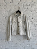 A/W 1999 MAISON MARGIELA ARTISANAL PAINTED DENIM JACKET