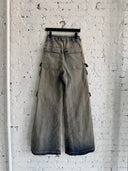 RICK OWENS DENIM ‘BELA CARGO’ PANTS