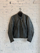 S/S 2009 MAISON MARTIN MARGIELA CALF LEATHER 5-ZIP JACKET