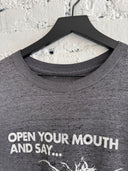 1980s SNFU ‘OPEN YOUR MOUTH..’ TEE