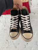CHROME HEARTS CONVERSE W/SPIKES & CROSS PATCH