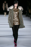 F/W 2014 SAINT LAURENT COYOTE FUR PARKA