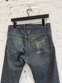 DIOR HOMME RAW INDIGO DENIM