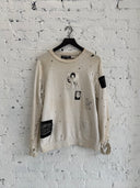 A/W 01-02 RAF SIMONS ‘RIOT RIOT RIOT’ PATCH CREWNECK