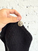 CHROME HEARTS CASHMERE CROSS PATCH BEANIE