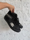 ERD x VANS PATCHWORK HI-TOP SNEAKERS