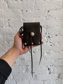 GORO’S LEATHER CIGARETTE CASE WITH CONCHES