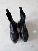 RICK OWENS 100MM BEATLE MEGA TRACTOR BOOTS