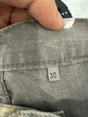 S/S 2006 DIOR HOMME WHITE PAINTED DENIM