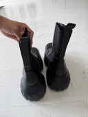 RICK OWENS 100MM BEATLE MEGA TRACTOR BOOTS